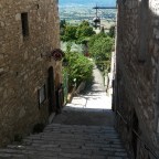 The saint of Assisi, Italy