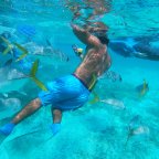 Snorkeling through Belize’s Hol Chan Marine Reserve